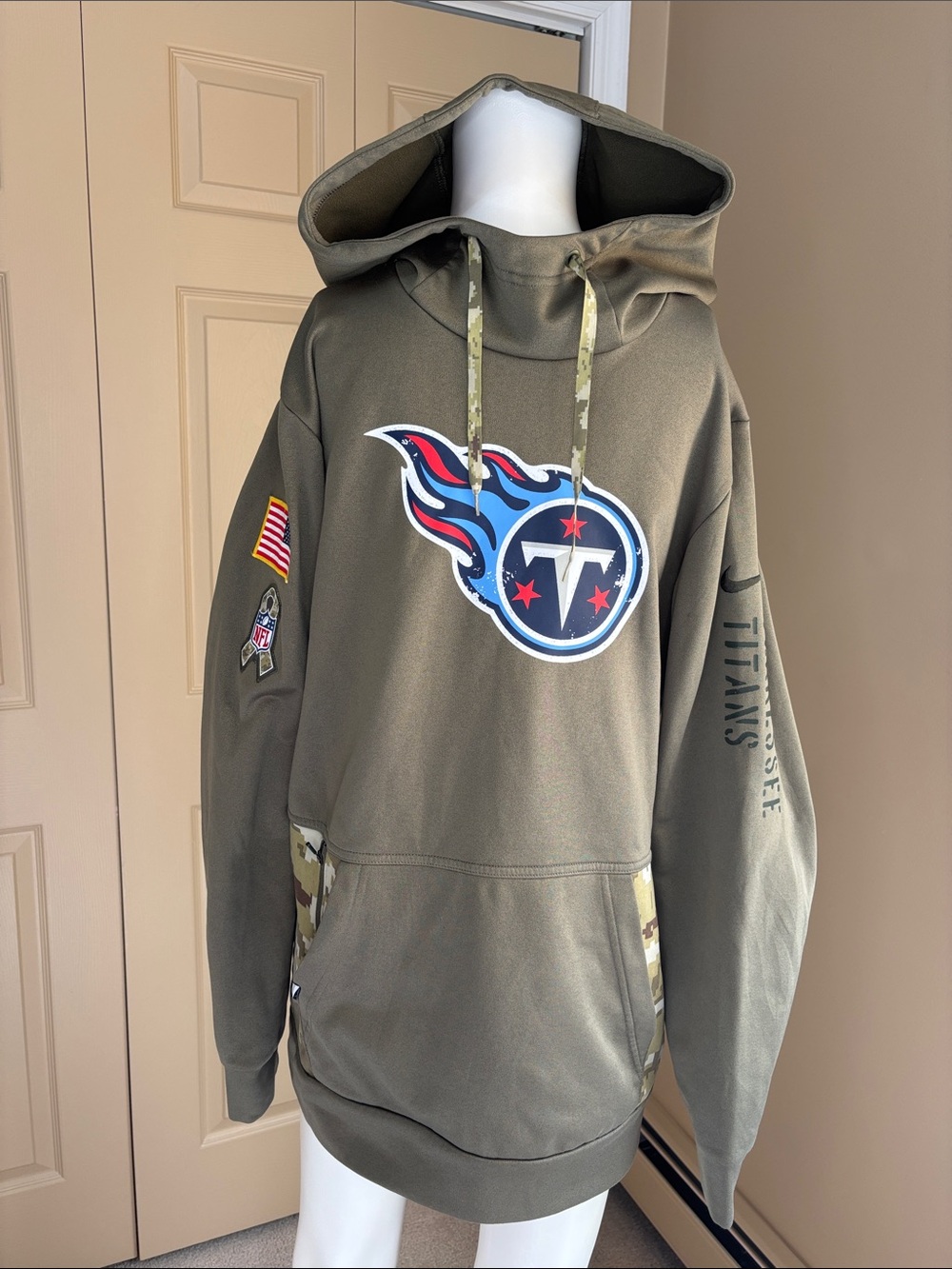 NFL Nike TENNESSEE TITANS Salute to Service hoodie